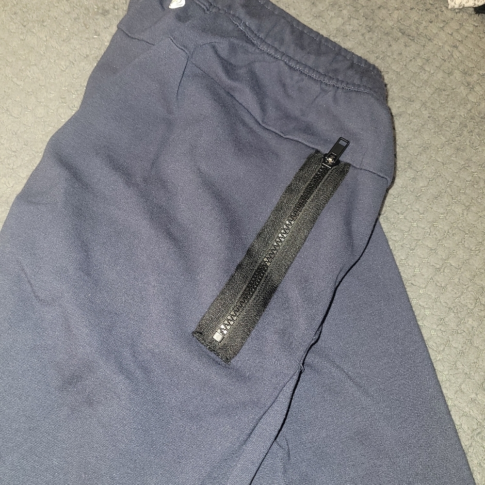 Apana Dark Blue Relaxed Fit Pants - Picture 4 of 9